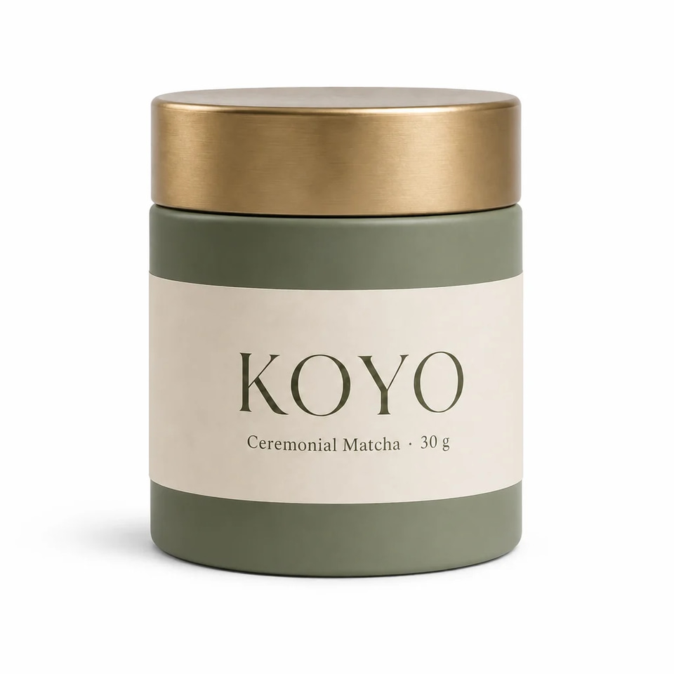 Studio white — made in Marketing Studio on Koyo Ceremonial Matcha
