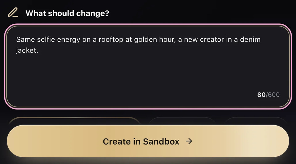 Recreate a Trend: what stays and what changes, written (screen)