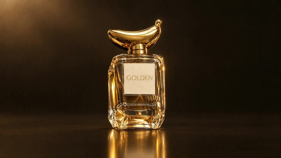 The opening film of GOLDEN, a real website built by the Product film website skill